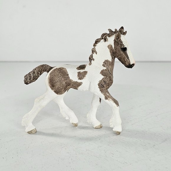 Schleich Tinker Foal Gypsy Vanner Pinto Horse #13774 - Picture 1 of 6